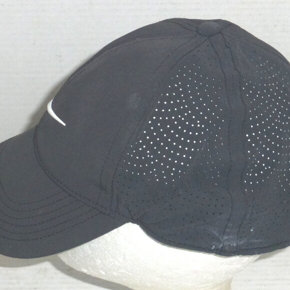 Nike Dri-Fit Heritage 86 Strapback Adjustable Aerobill Perforated Golf Hat READ - Picture 7 of 8
